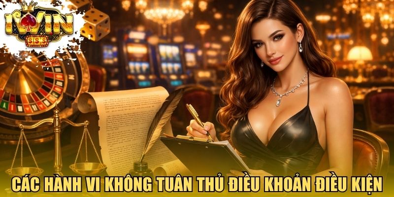 Các hành vi không tuân thủ điều khoản điều kiện