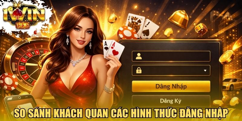 So sánh khách quan giữa các hình thức đăng nhập